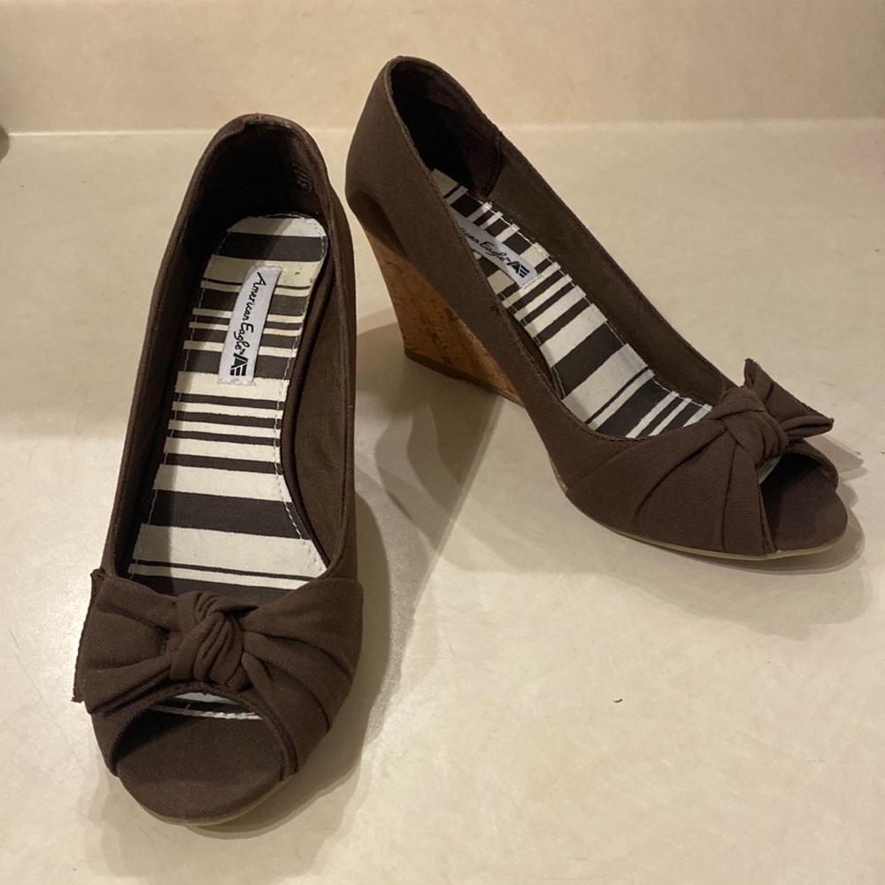 🌟NWOT🌟 American Eagle wedge heels